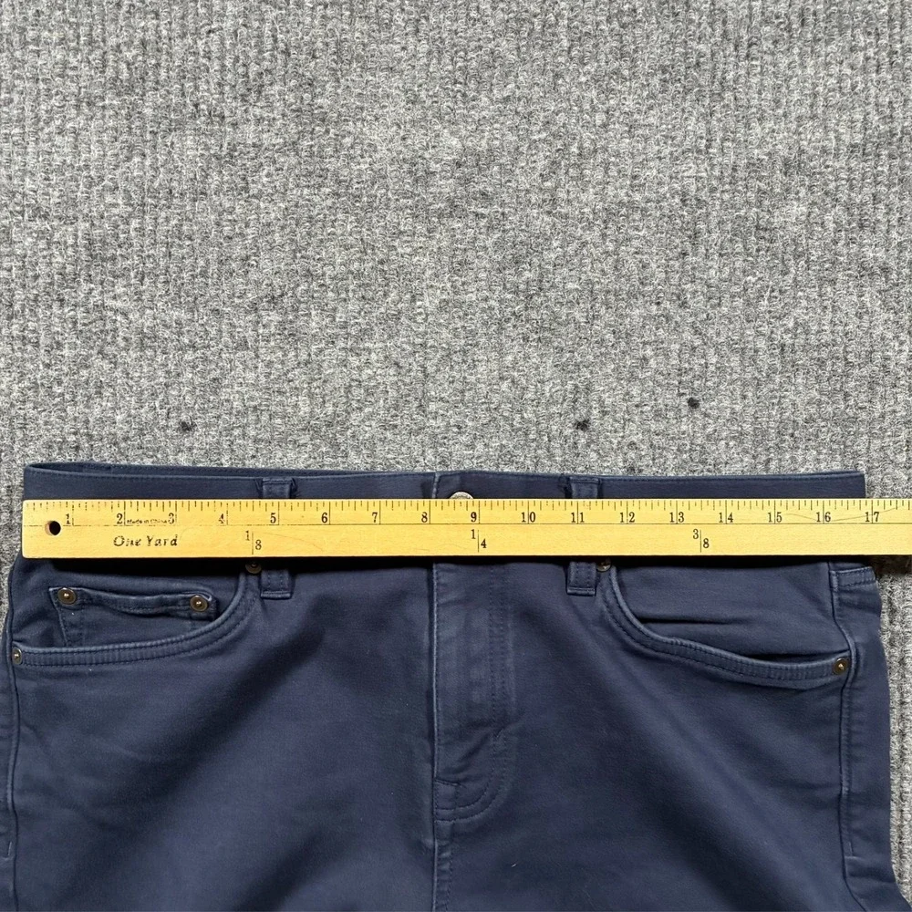 Banana Republic Traveler Slim Fit Pants Mens‎ 33x32 Navy Stretch Casual Low Rise